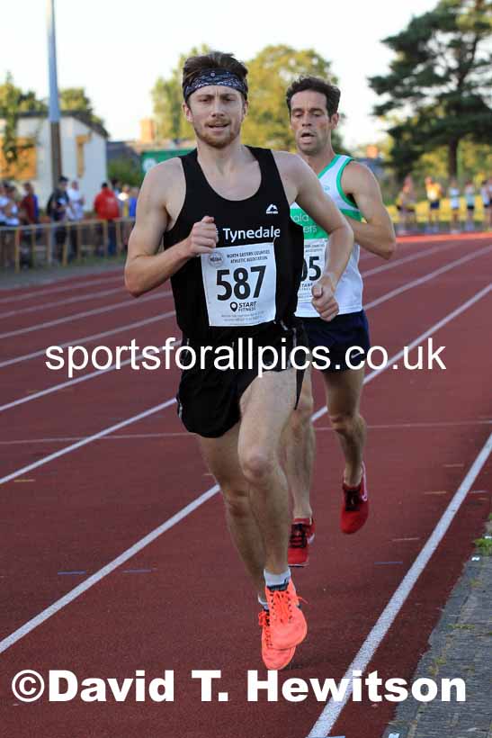 3000 metres, 2022 NEGP Monkton No. 6, Wednesday, Aug. 10th. Photo: David T. Hewitson/Sports for All Pics